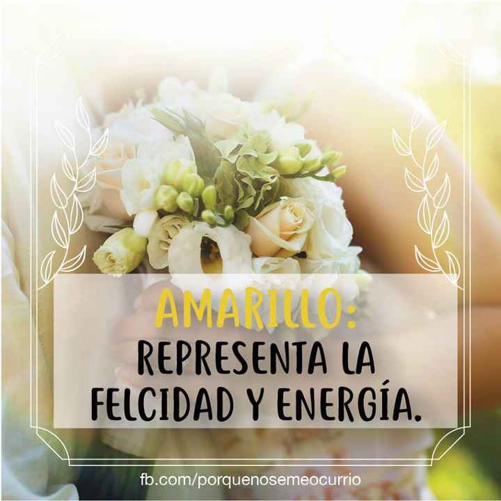 Significado de los colores de tu boda - 7