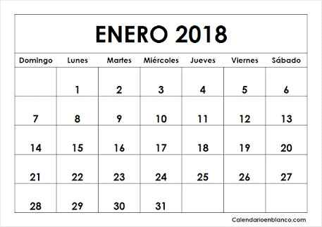 no en enero