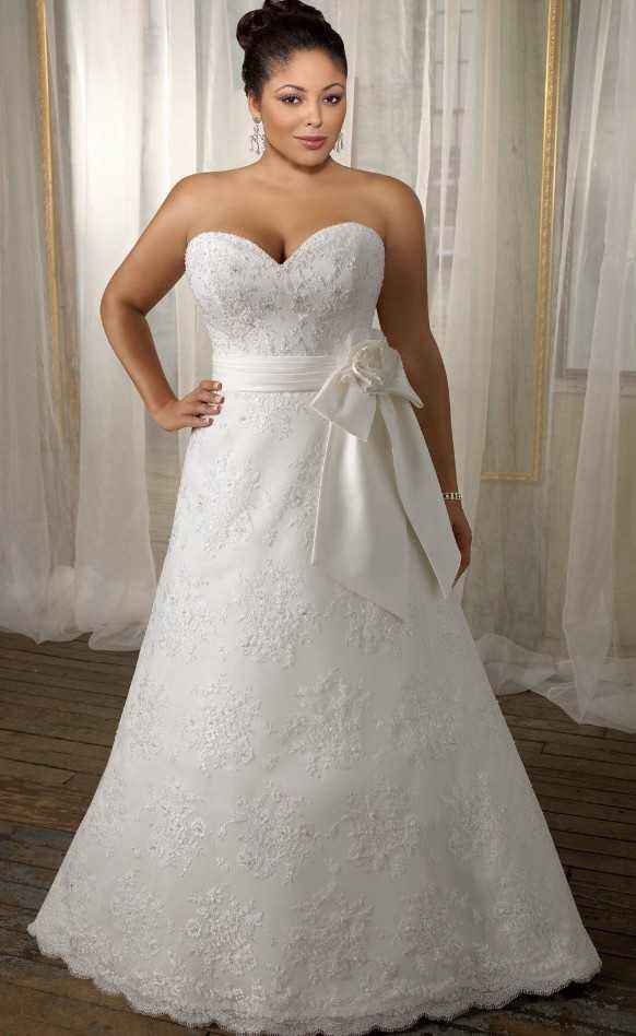 10 Vestidos de novia en talla grande - 1