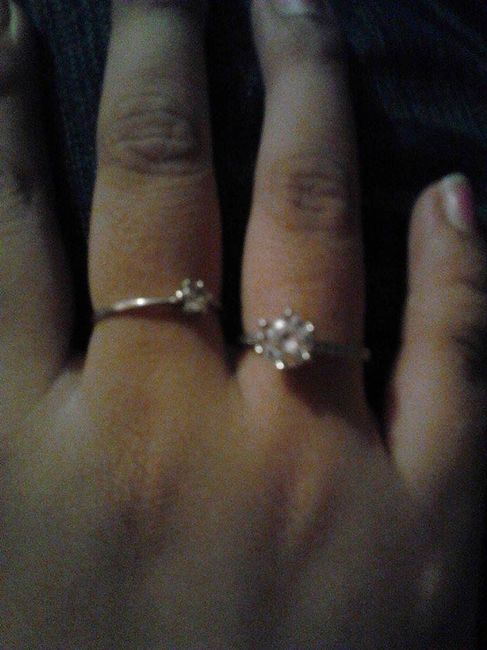 mi anillo de compromiso! *-*