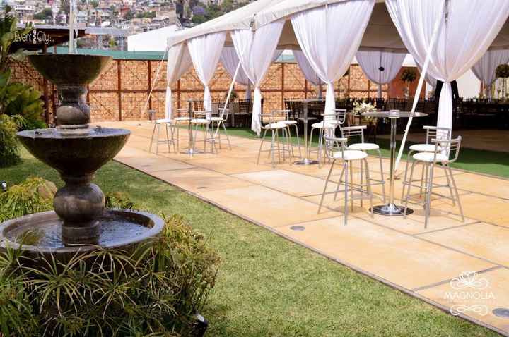 Parte dereca del jardin