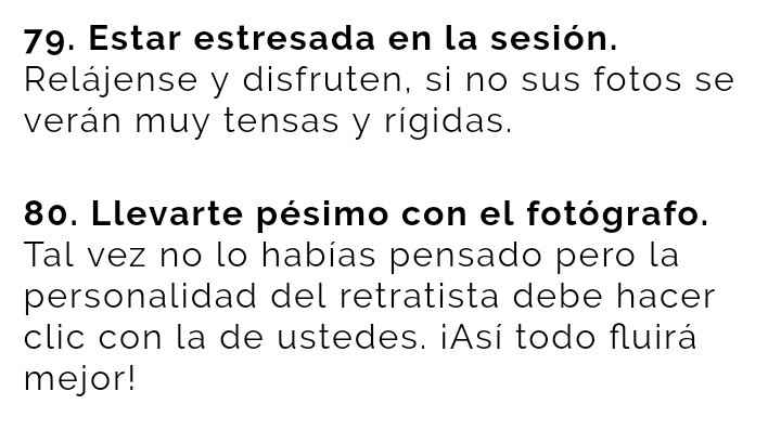 Los 100 errores más comunes en las bodas - 24
