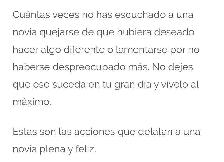 7 cosas que hace una novia feliz el día de su boda..!! - 3