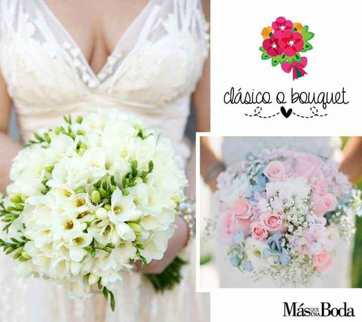Tipos de ramos de novia... - 2