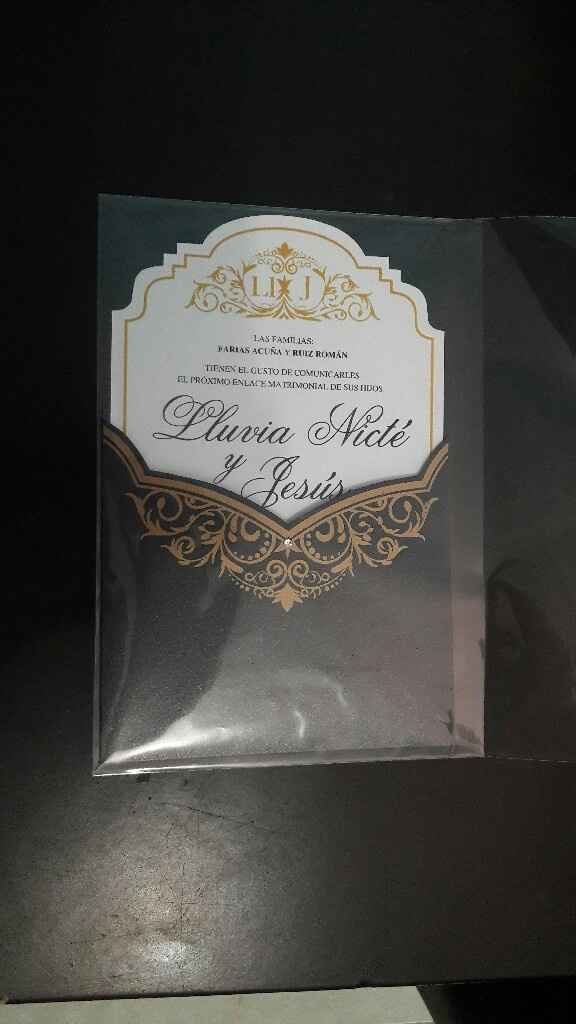 Mis invitaciones.... - 1
