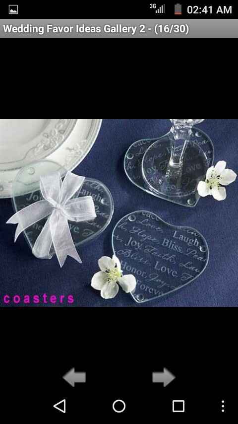 Ideas de recuerdos de boda - 1