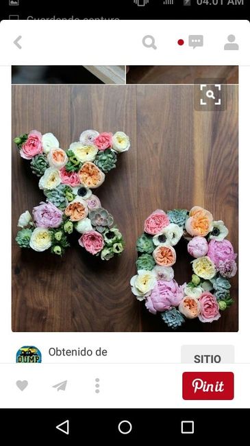 Letras florales diy: adorable!!! - 4