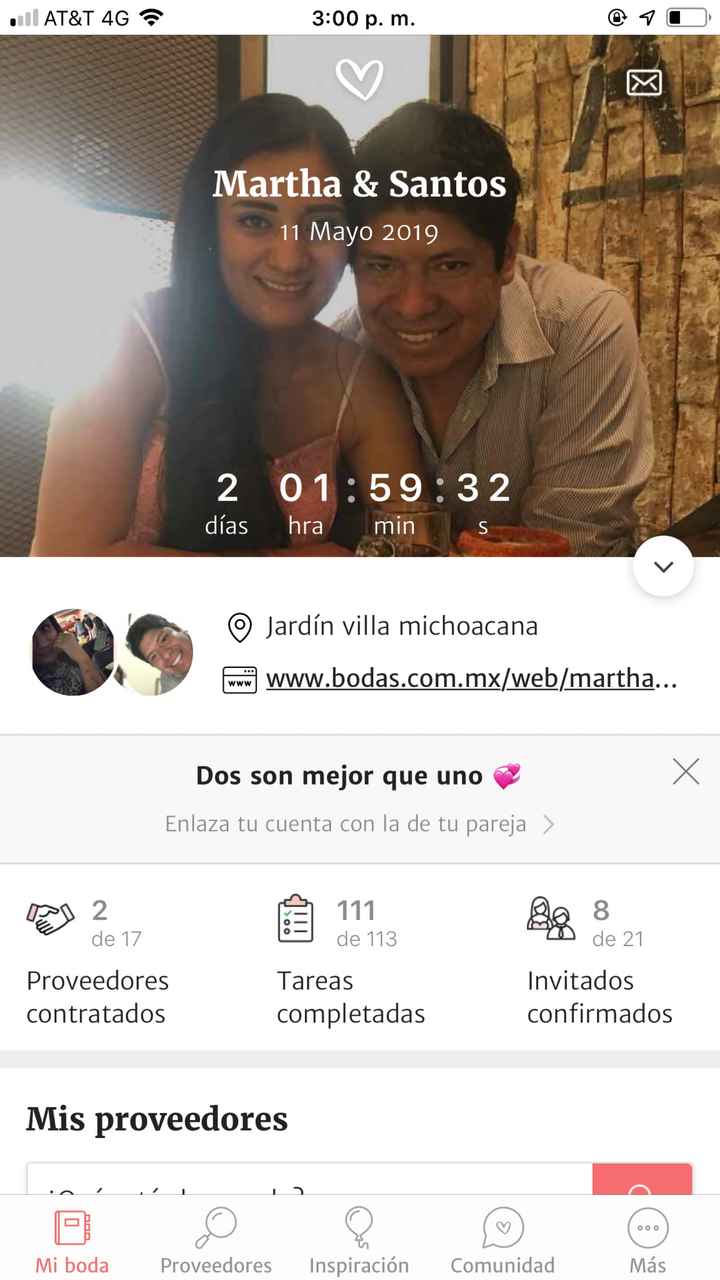 Estamos a 1 día - 1