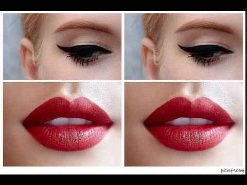 labios y ojos