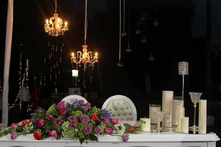 mesa de novios
