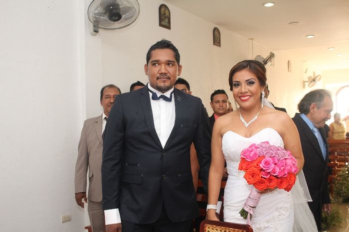 los novios