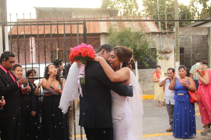 saliendo de misa