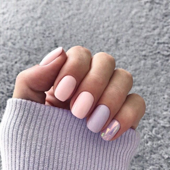 UÑAS EN TONOS PASTEL 🌷 4