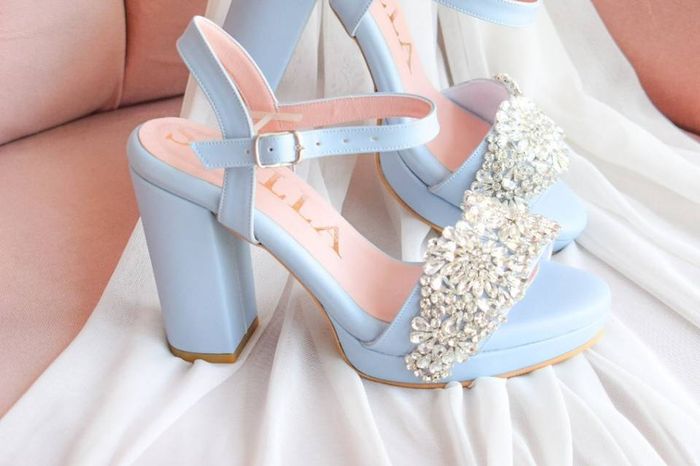 ZAPATOS DE LA NOVIA EN TONOS PASTEL🌷 2