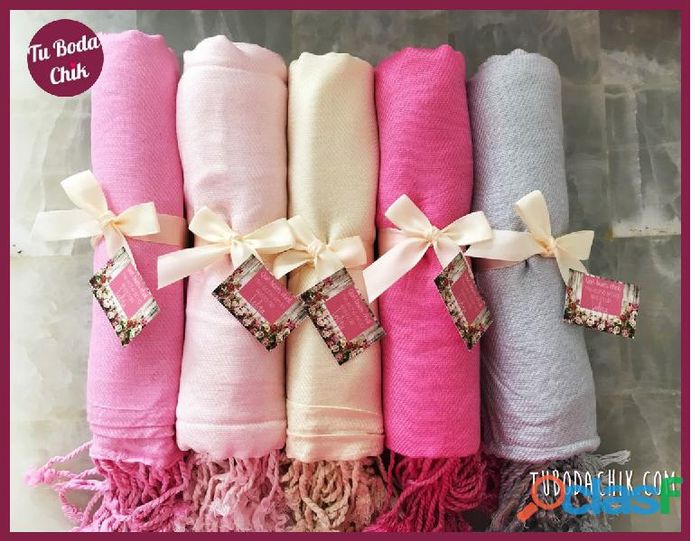 Pashminas para invitadas 💗 2
