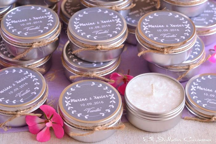Velas como obsequio 💗 2