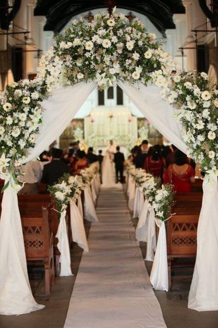 Ideas para decorar iglesia para tu boda religiosa 3
