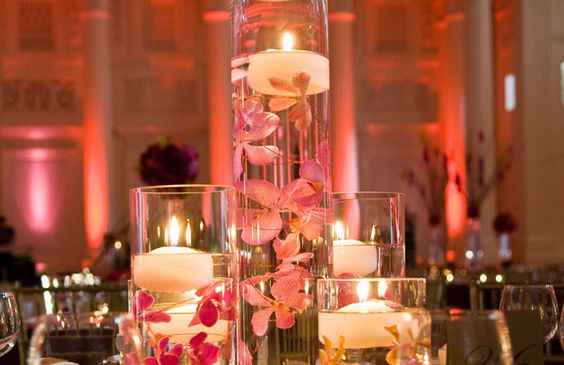 el Rosa💕 en velas para tu boda - 3