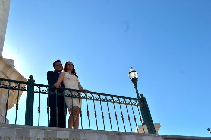 Nuestra boda civil!!! con el hermoso cielo de Chihuahua!!!!