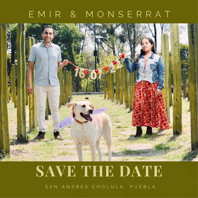 "A mostrar sus Save the Date" 4
