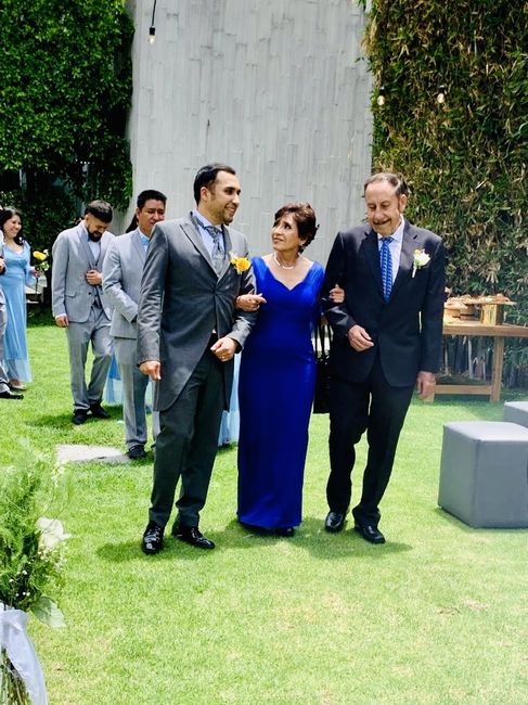 La entrada del novio🤵‍♂️ - 1