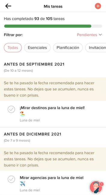 Agenda para boda - 2