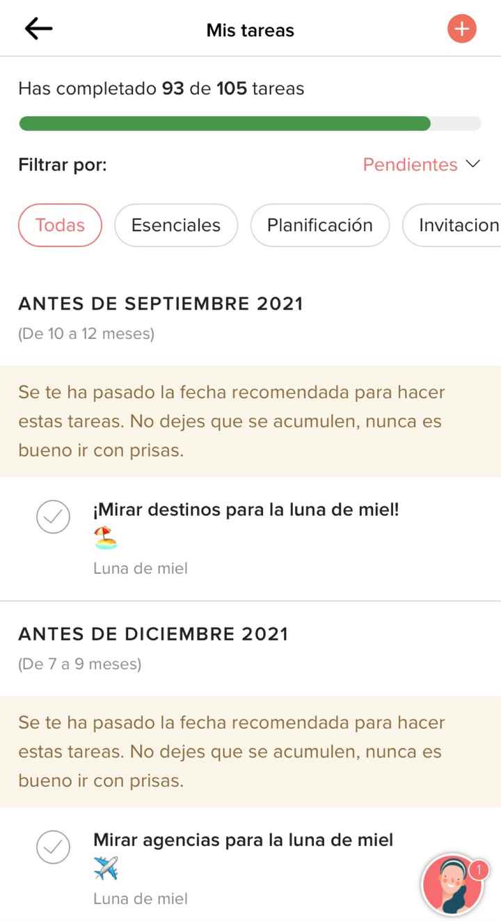 Agenda para boda - 2