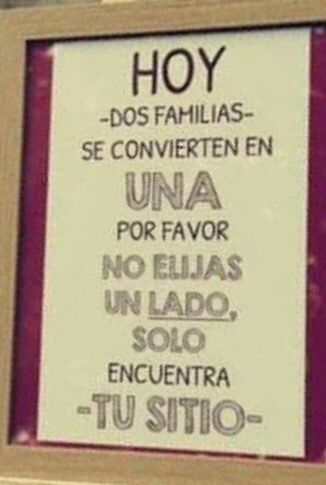 Acomodar o no a las personas - 1