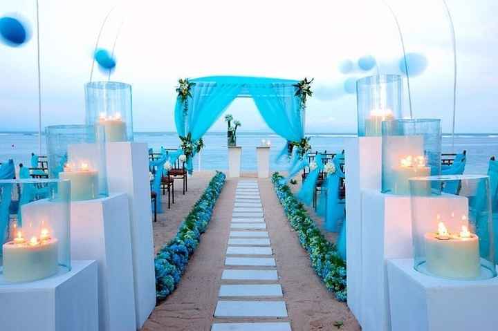 boda playa azul