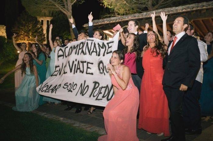 sorpresa para la novia