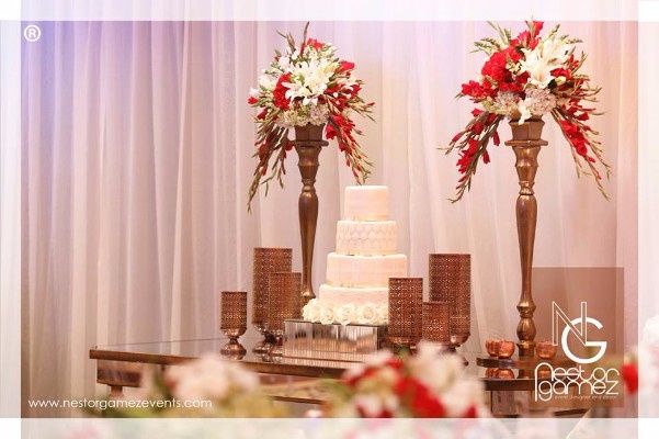 boda en rojo
