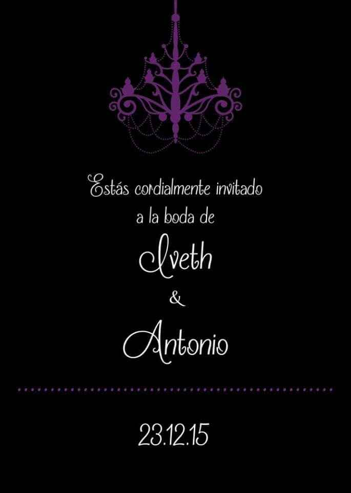 Aún sin invitaciones - 1