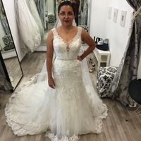  Chicas muestren una foto cuando encontraron su vestido de novia 👰🏻😍❤️ - 1