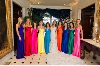 Color de los vestidos de damas 33