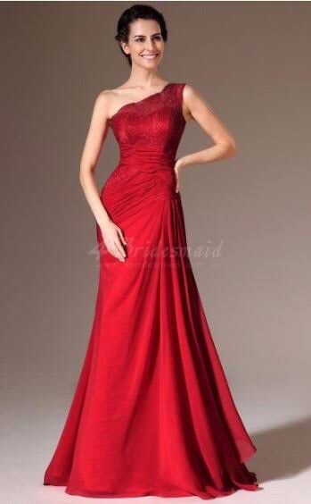 Ideas de vestidos rojos para damas ❤️ 3