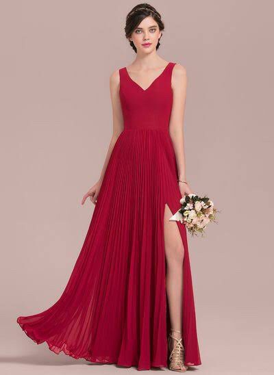 Ideas de vestidos rojos para damas ❤️ 9