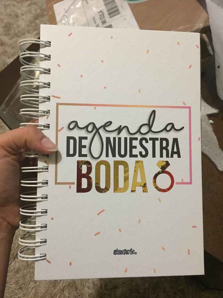 Agenda de bodas - 1