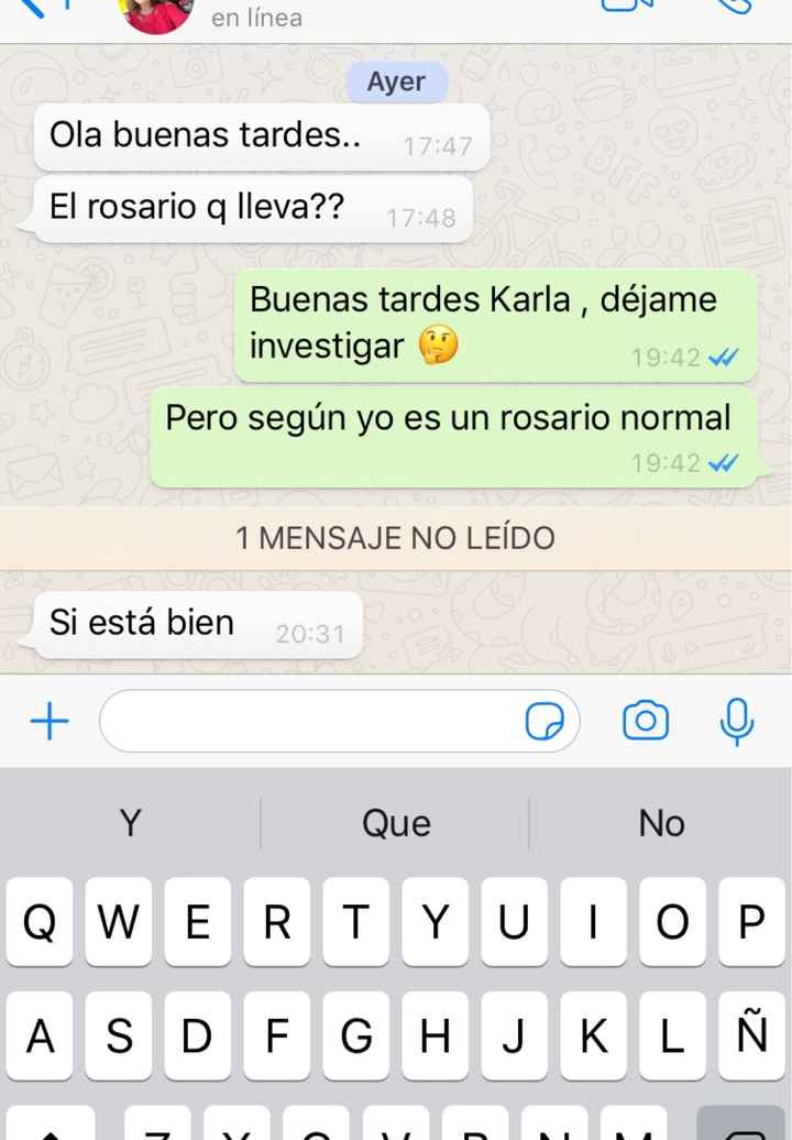 Como es El Rosario para bodas? - 1