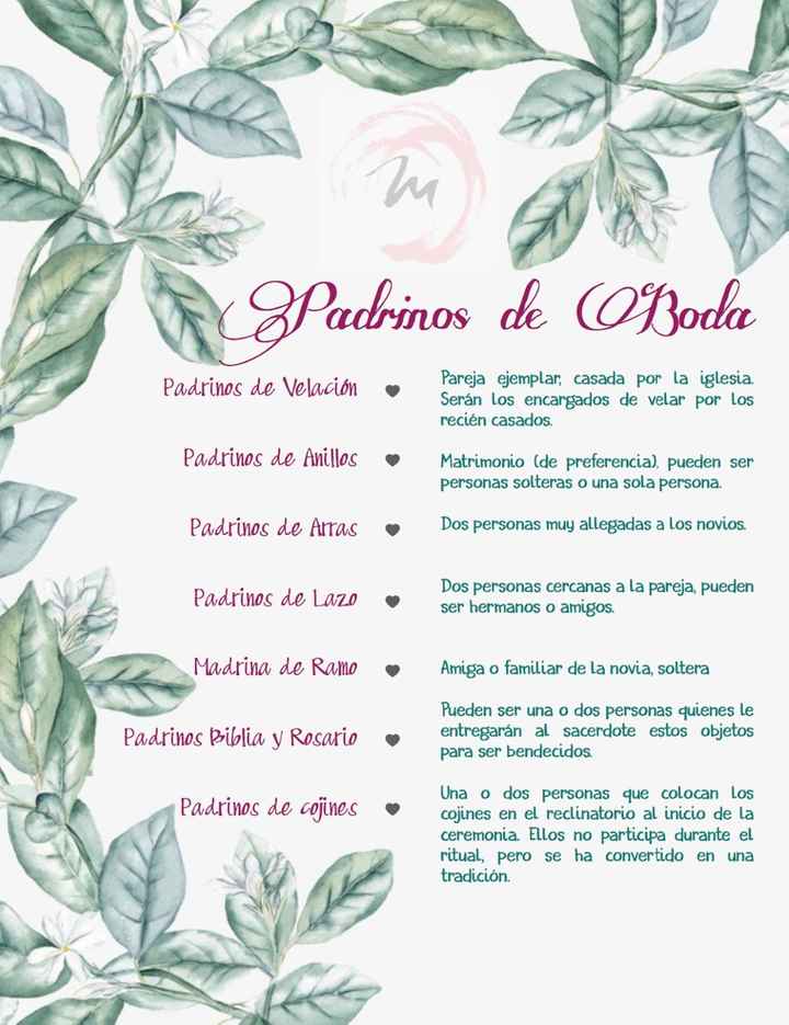 Padrinos de boda