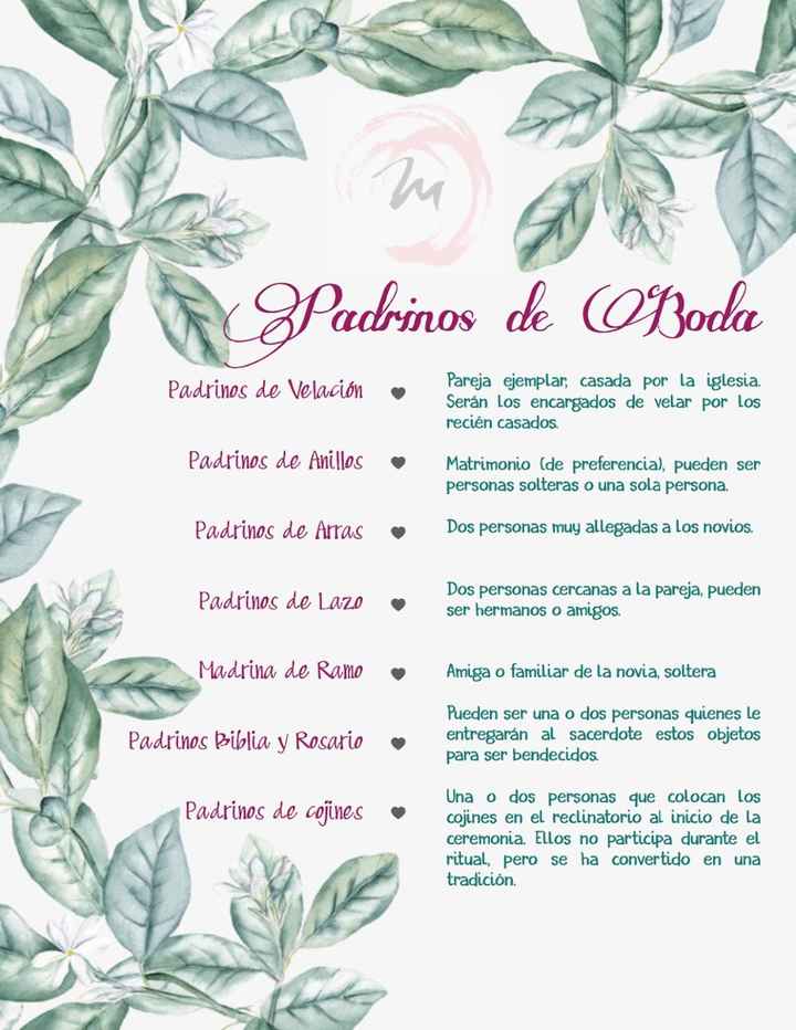 Padrinos de boda