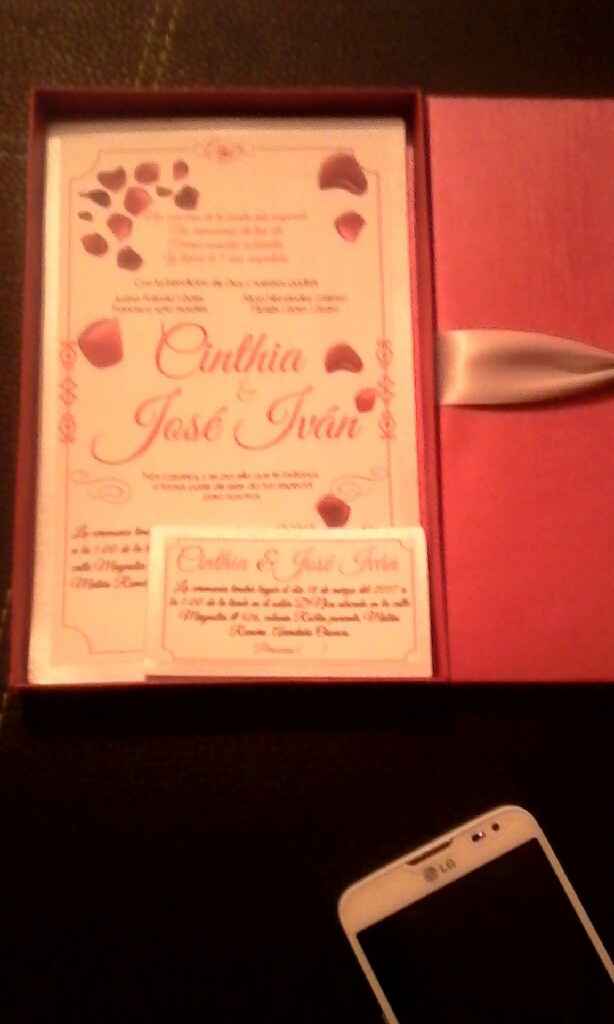 Mis invitaciones - 1