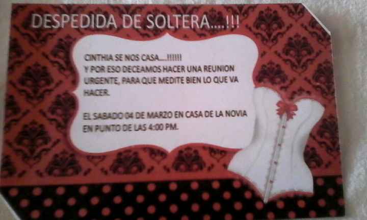 Despedida de soltera... - 2