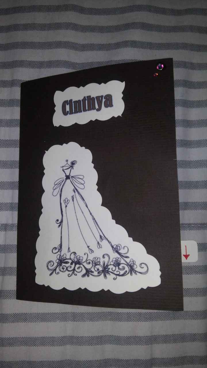 Invitación para damas de honor - 4