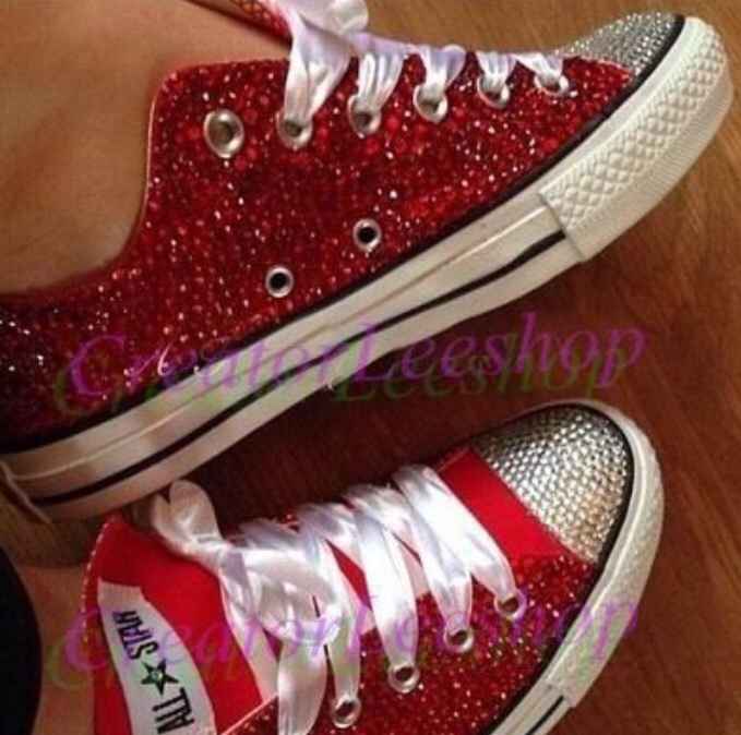 Ya tengo mis zapatillas!!!! y también mis converse rojos!!!! - 1