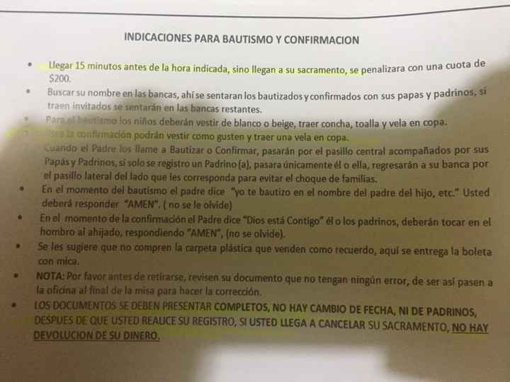 Confirmación Express