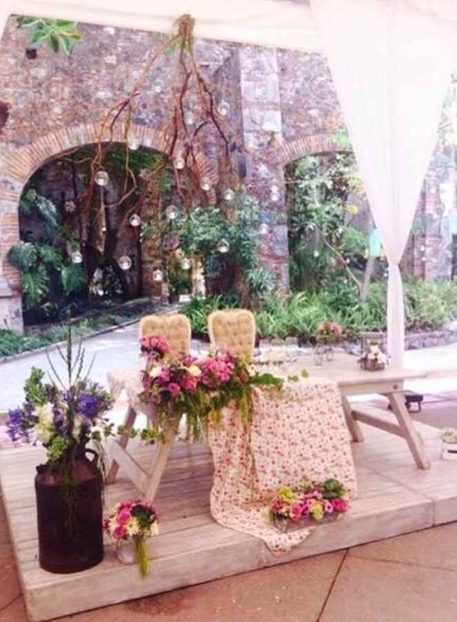 Mesa para los novios.... - 5
