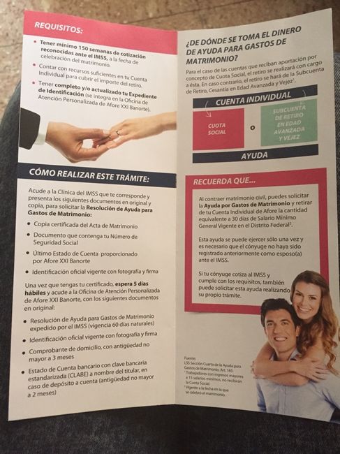 Ayuda gastos de matrimonio afore - 2