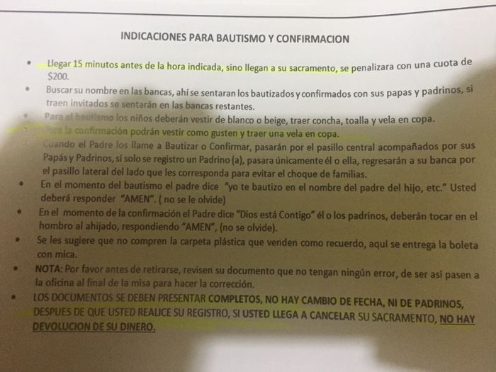 Confirmación Express