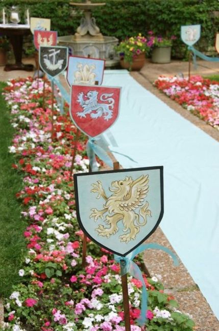 Boda con temática medieval - 2