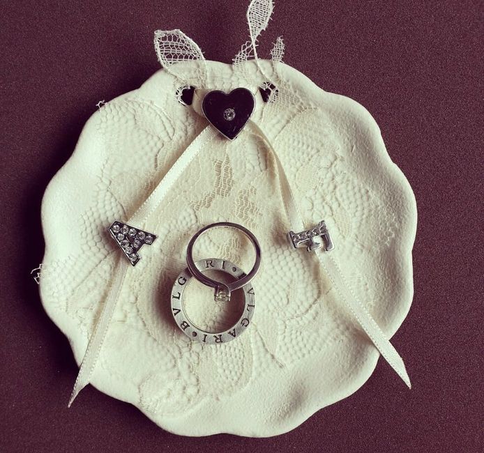 Plato para Argollas de Matrimonio!